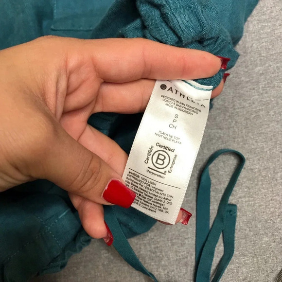 Athleta Playa Linen Crop Top - Picture 7 of 8